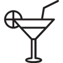Free Boisson Aperitive Boisson De Plage Cocktail Icône