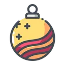 Free Bola De Natal Bugiganga De Natal Luz Ícone