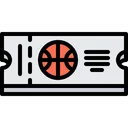 Free Boleto de baloncesto  Icono