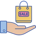 Free Bolsa De Venta Bolsa Comprar Icono