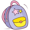 Free Mochila Mochila Escolar Mochila De Viaje Icon