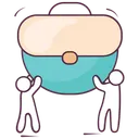 Free Bolso De Escuela Bolso De Viaje Bolso De Equipaje Icon