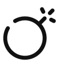 Free Bomb Minimalistic アイコン