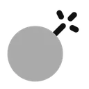 Free Bomb Minimalistic アイコン
