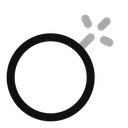 Free Bomb Minimalistic アイコン