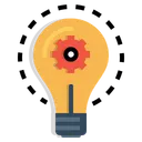 Free Bombilla Idea Imaginacion Icono