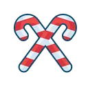 Free Bonbon Candy Stick Icon