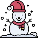 Free Boneco De Neve Inverno Feriados Ícone