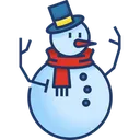 Free Boneco De Neve Natal Inverno Ícone