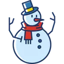 Free Boneco De Neve Natal Inverno Ícone