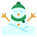 Free Boneco De Neve Natal Frio Ícone