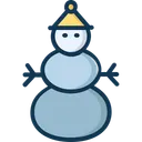 Free Boneco De Neve Boneco De Neve De Natal Pessoa Da Neve Icon