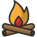 Free Bonfire Fire Flame Icon