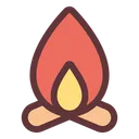 Free Bonfire Fire Campfire Icon