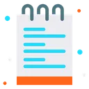 Free Book Notebook Notepad Icon