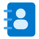 Free Book Contact Icon