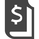 Free Book Dollar Icon