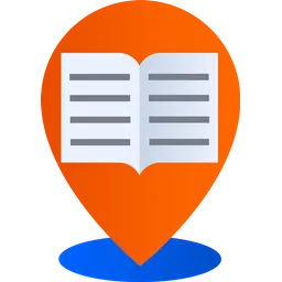 Free Book Location  Icon