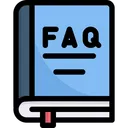 Free Online Shopping Book Of Faq Question Icon