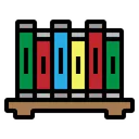 Free Book Shelf Bookshelf Icon