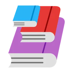 Free Book Stack  Icon