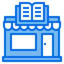 Free Book Store Shop Building Icon