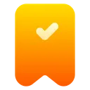 Free Bookmark check  Icon