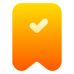 Free Bookmark check  Icon