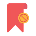 Free Bookmark Disable  Icône