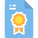 Free Award Bookmark File Badge File Icon