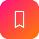 Free Bookmark Ribbon Mark Icon