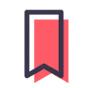 Free Bookmark Ribbon Mark Icon