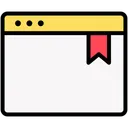 Free Bookmark page  Icon