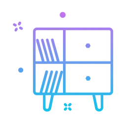 Free Bookshelf  Icon