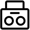 Free Boombox Instrument Musik Symbol