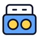 Free Co Boombox Boombox Music Icon