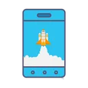 Free Boost Marketing Rocket Icon