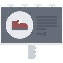 Free Boot Billboard Shoe Billboard Shoe Advertising Icon