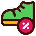 Free Boots Discount Percent Icon