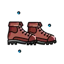 Free Boots Hiking Shoes Icon