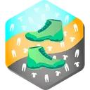 Free Boots Hiking Shoes Hiking Boots Icon