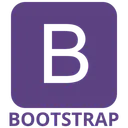 Free Bootstrap Plain Wordmark Icon