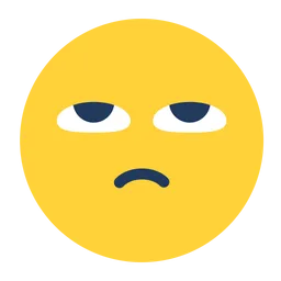 Free Bored Emoji Icon