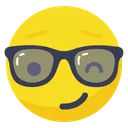 Free Boss Fun Glasses Icon