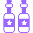 Free Botellas De Cerveza Alcohol Bebida Icono