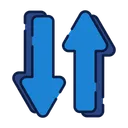 Free Both Directions Up Down Icon
