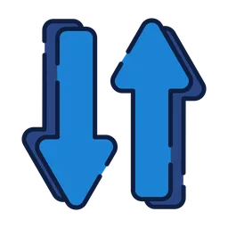 Free Both Directions Arrow  Icon