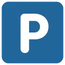 Free P Boton Estacionamiento Icono