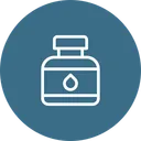 Free Bottle Ink Sign Icon