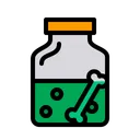 Free Bottle Halloween Poison Icon